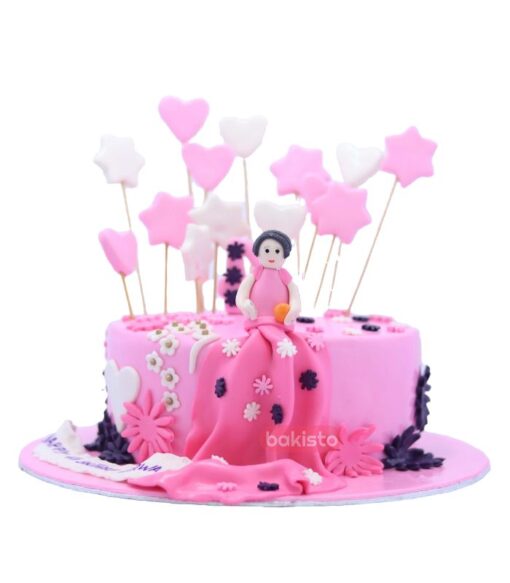 Customized Girl Birthday Cake