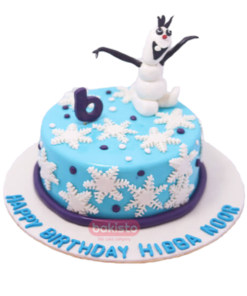 Frozen Theme Boy Cake