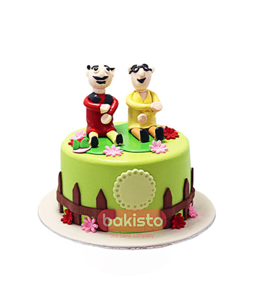 Motu Patlu Birthday Cake