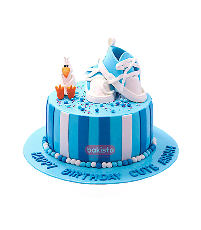 Baby boy cake - Decorated Cake by Couture cakes by Olga - CakesDecor