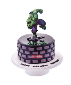 hulk cake by bakisto, online cake delivery in lahore