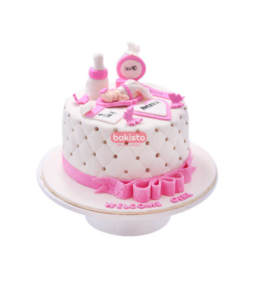 new born baby cake by bakisto