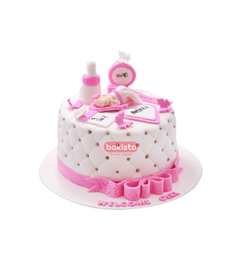 new born baby cake, customized new born baby cake design,