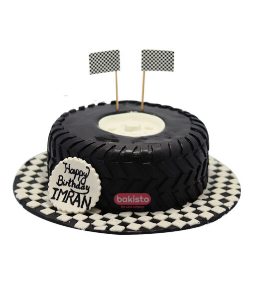 tyre cake