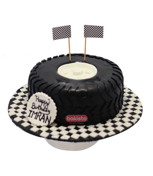 tyre cake