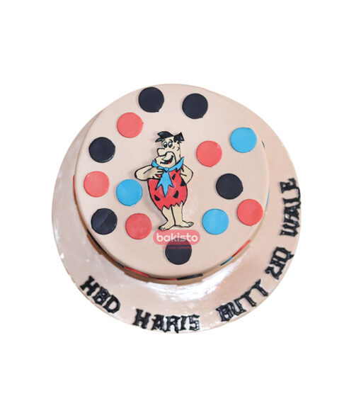 Fred Flintstone Cartoon Cake - Image 2