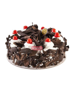 black forest with white cream