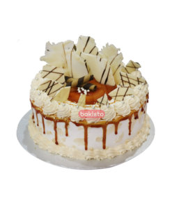 Caramel Cake with White Chocolate