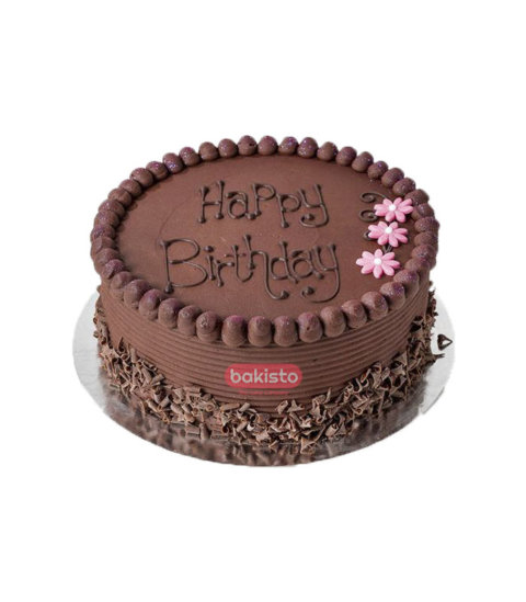 Flower Chocolate Cake By Bakisto The Cake Company 0660