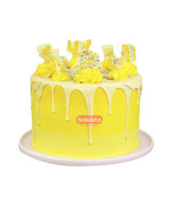 Yellow Cake With Sprinkles