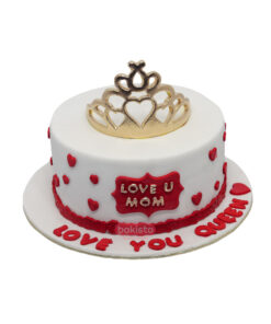 Mother’s Day Crown Cake