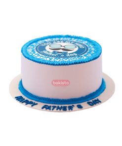 Blue Father’s Day Cake