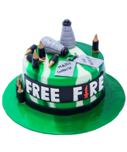 Free Fire Game Cake