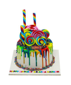 Multi Color LolliPop Cake