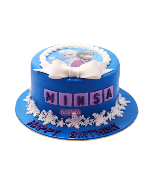 Elsa & Anna Cake