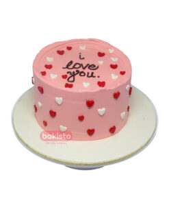 I Love You Heart Cake