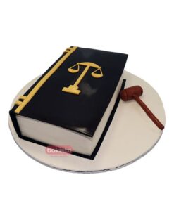 Lawyer Book Cake