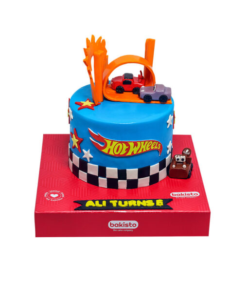 Original Hot Wheels Car Cake