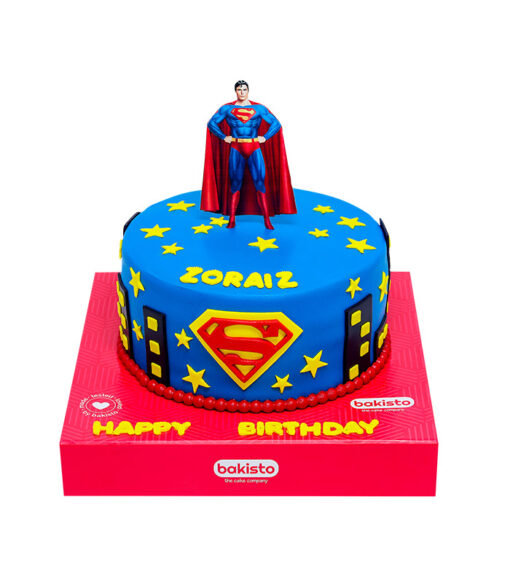 Beautiful Superman Cake