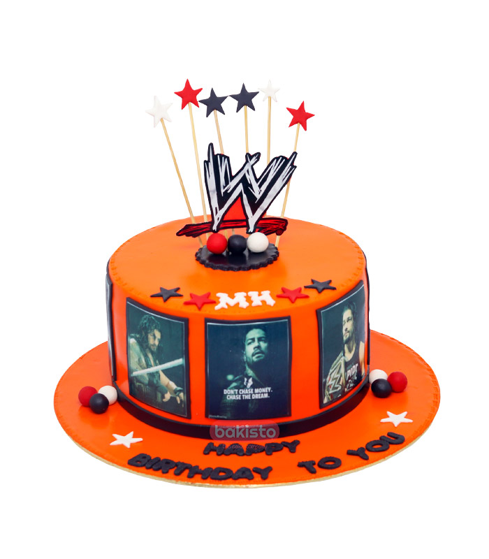 wwe cake ideas | Wrestling birthday, Wrestling birthday cakes, Wrestling  cake