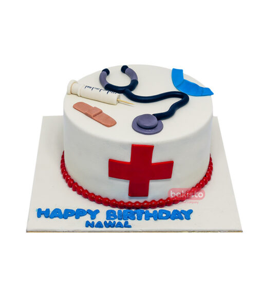 Medical Theme Doctor Cake