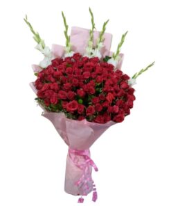Local Red Flower Bouquet