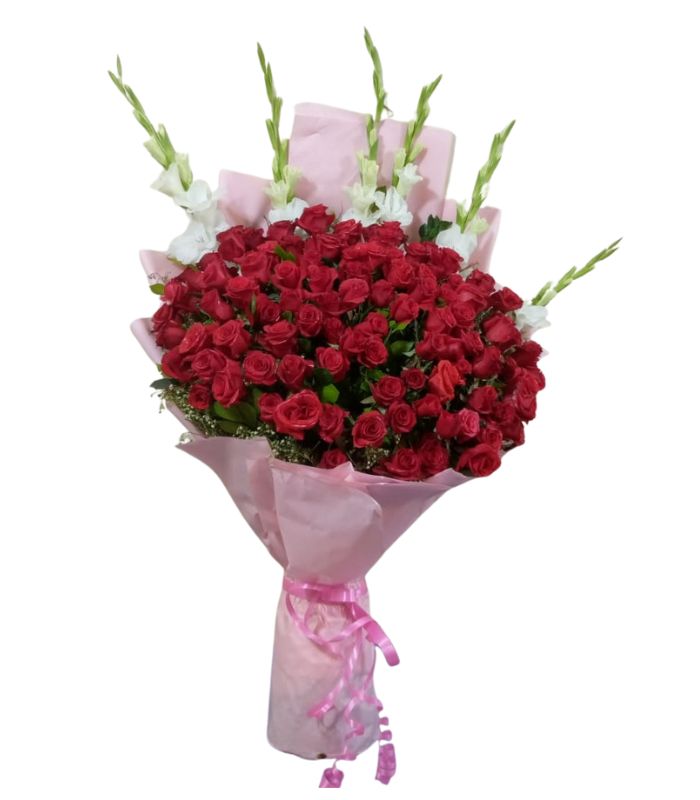 Local Red Flower Bouquet