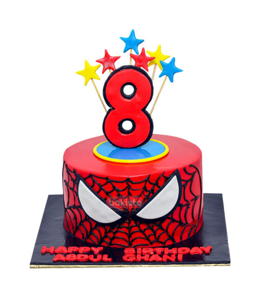 Spiderman Cake For Boys