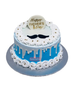fathers day Blue cake