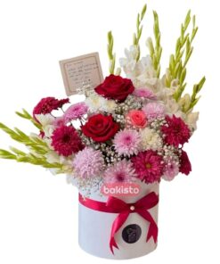 Royal Rose & Chrysanthemum Flower Box
