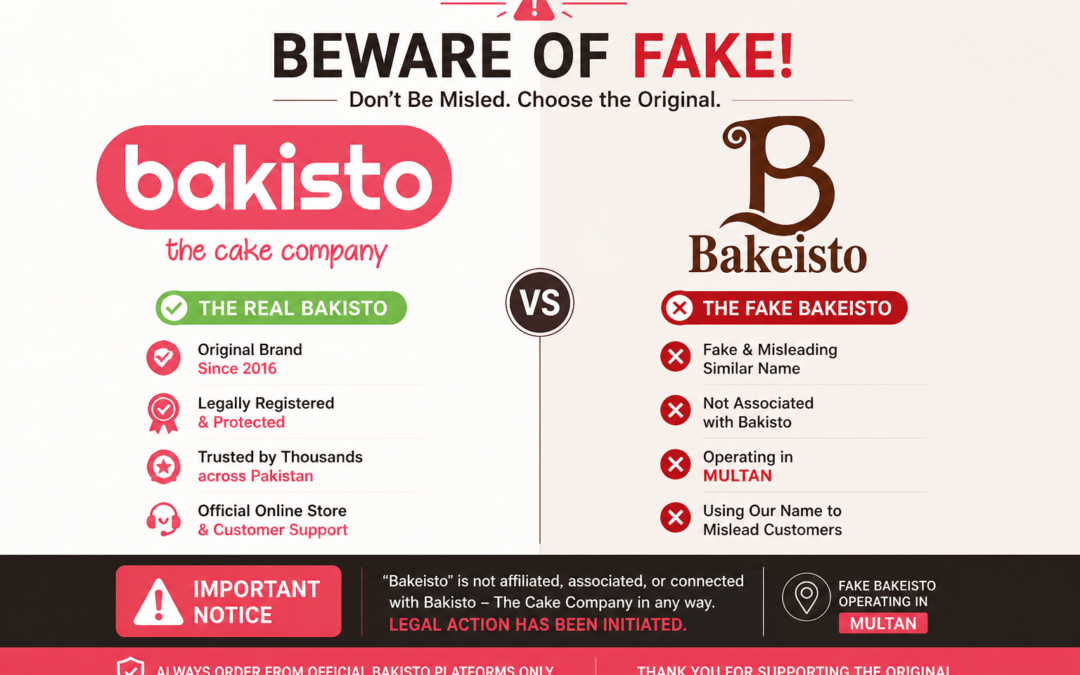 Important Notice: Beware of Fake Brand ‘Bakeisto’ – Bakisto Official Statement